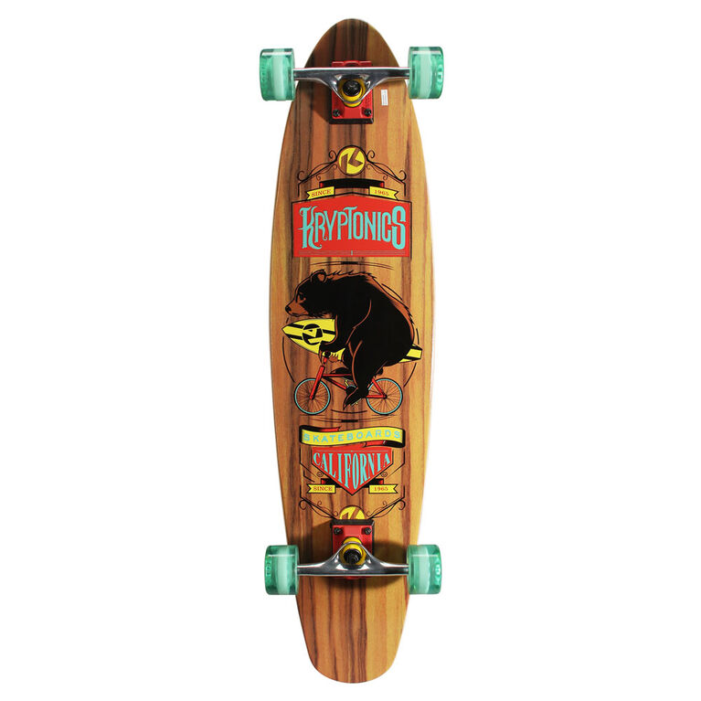 Kryptonics 36" Longboard Complete Skateboard