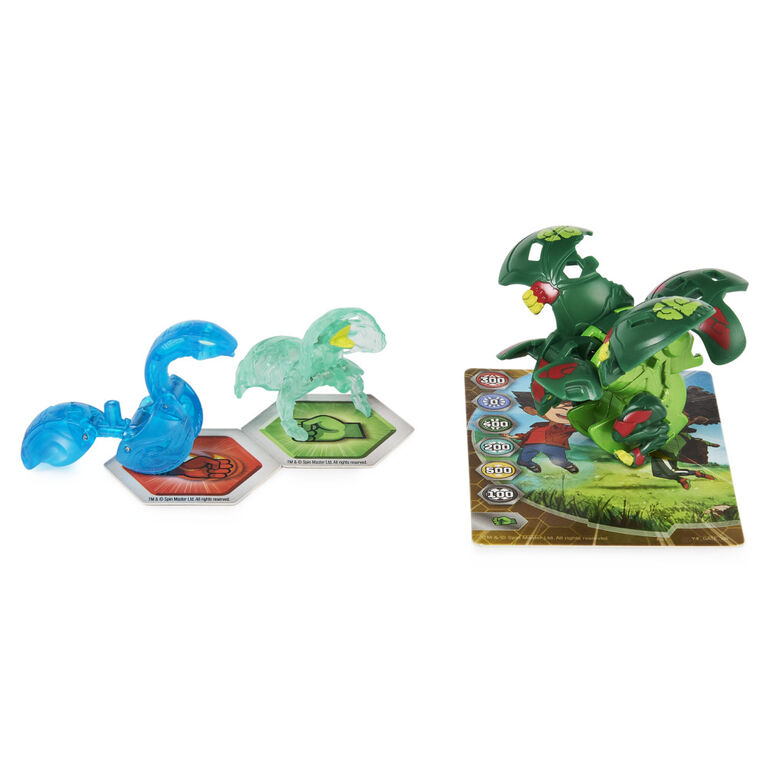 Bakugan Evolutions, Griswing with Nano Shadow and Lancer Platinum Power Up Pack