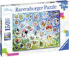 Ravensburger - Bulles de savon amusantes Disney casse-têtes 150pc