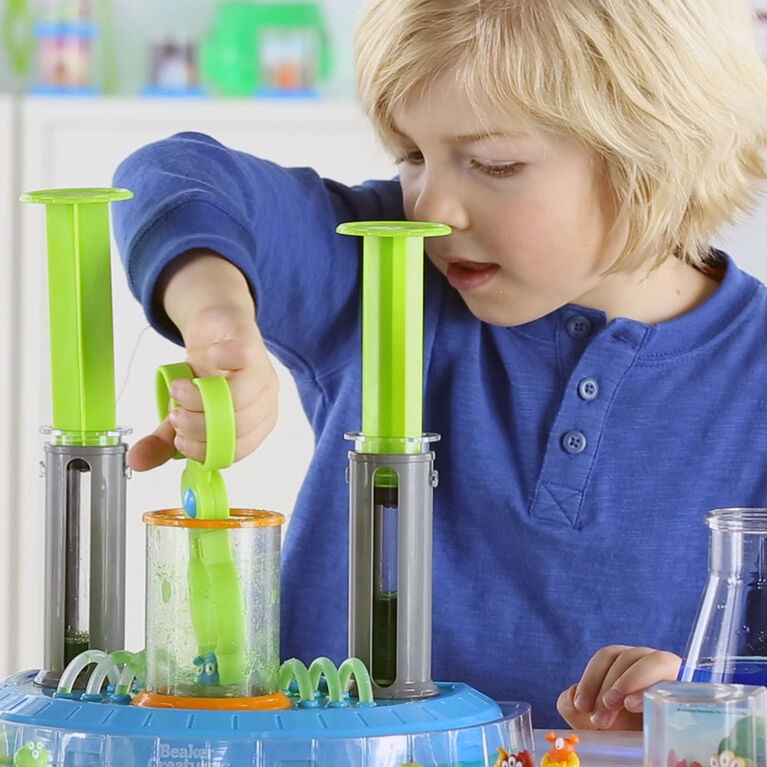 Learning Resources - Ensemble Beaker Creatures Liquid Reactor Super Lab - Édition anglaise