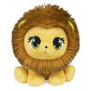 P.Lushes Pets Gem Stars Collection, Eleni Key Lion Stuffed Animal, Yellow/Brown, 6"