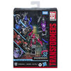 Transformers Toys Studio Series 52 Deluxe Transformers: Revenge of the Fallen Movie Arcee Chromia Elita-1 - 3-Pack, 4.5-inch
