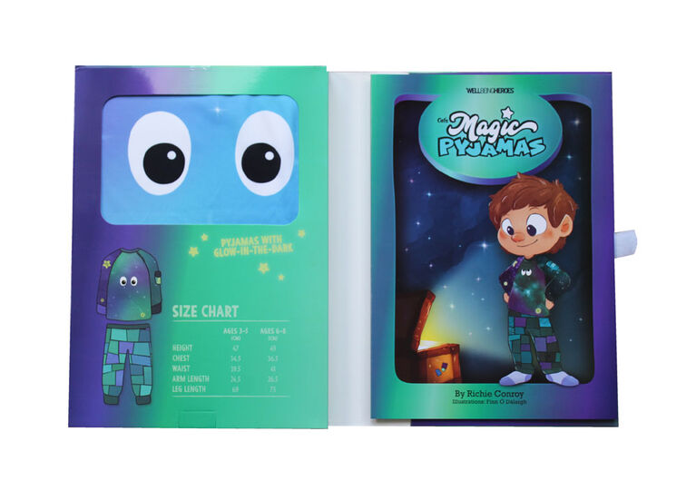 Wellbeing Heroes' My Magic PJs - Ages 3-5 - English Edition