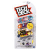 Tech Deck, Coffret de 4 fingerboards Ultra DLX, Skateboards Primitive, Mini skateboards personnalisables &agrave; collectionner