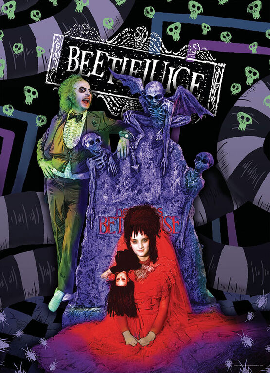 Beetlejuice "Graveyard Wedding" 1000 Piece Puzzle
