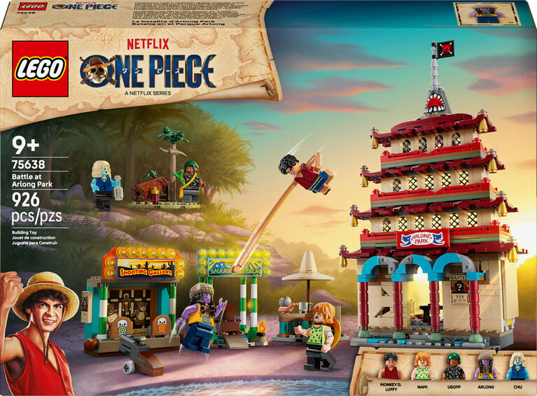 LEGO ONE PIECE La Bataille d'Arlong Park, Ensemble Interactif de Pirates, Cadeau d'Anime 75638
