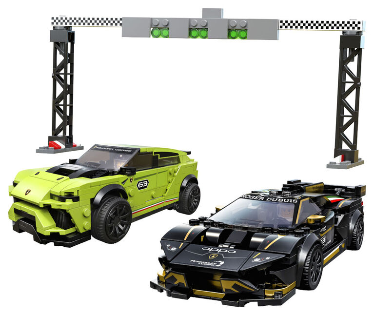 LEGO Speed Champions Lamborghini Urus ST-X & Lamborghini Hura 76899 (663 pieces)