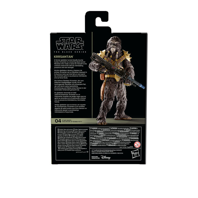 Star Wars The Black Series Krrsantan, Star Wars: The Book of Boba Fett 6-Inch Action Figures