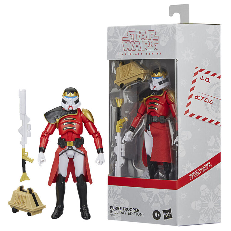 Star Wars The Black Series Purge Trooper (Holiday Edition), Star Wars 6 Inch Action Figures