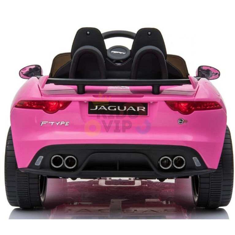 Kidsvip 12V Jaguar F Type W/ Rc Pink - Édition anglaise