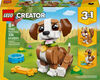 LEGO Creator 3 in 1 Cute Animals: Playful Puppy Dog Building Toy for Girls & Boys, Ages 8+ - 31382