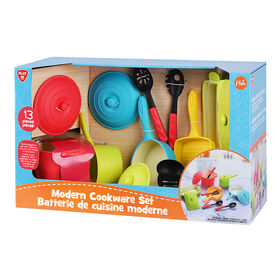 Playgo-Modern Cookware Set - 13 Pc