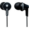 Écouteurs ergonomiques à isolation sonore RPHJE125 de Panasonic - noir