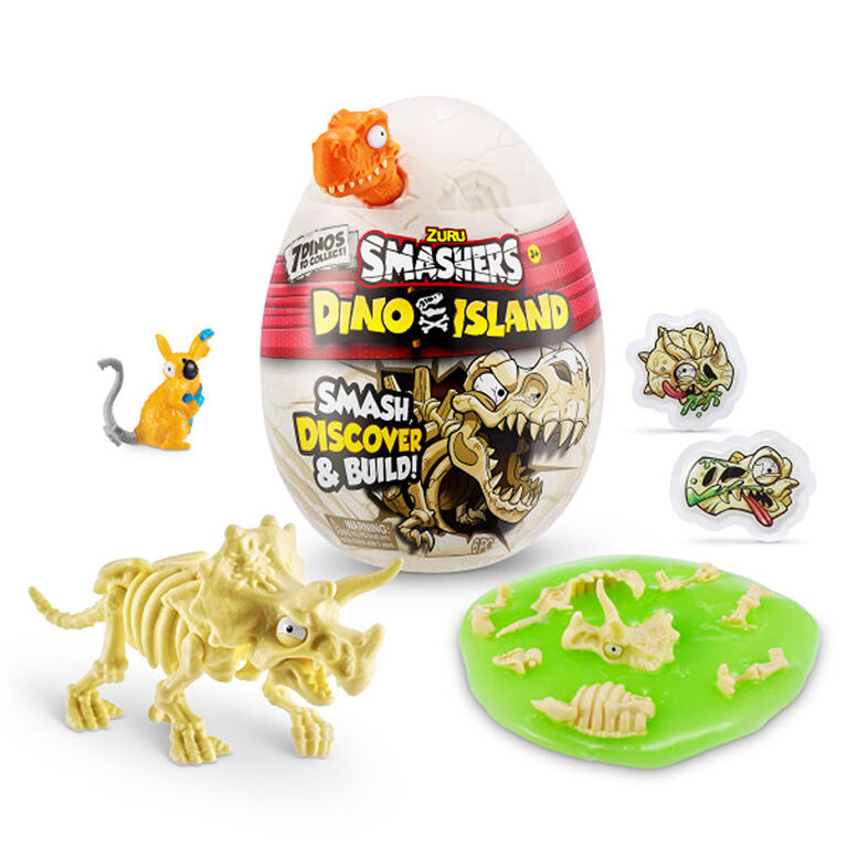 Zuru Smashers Dino Island Nano Egg Collectible Toy (Styles May Vary)