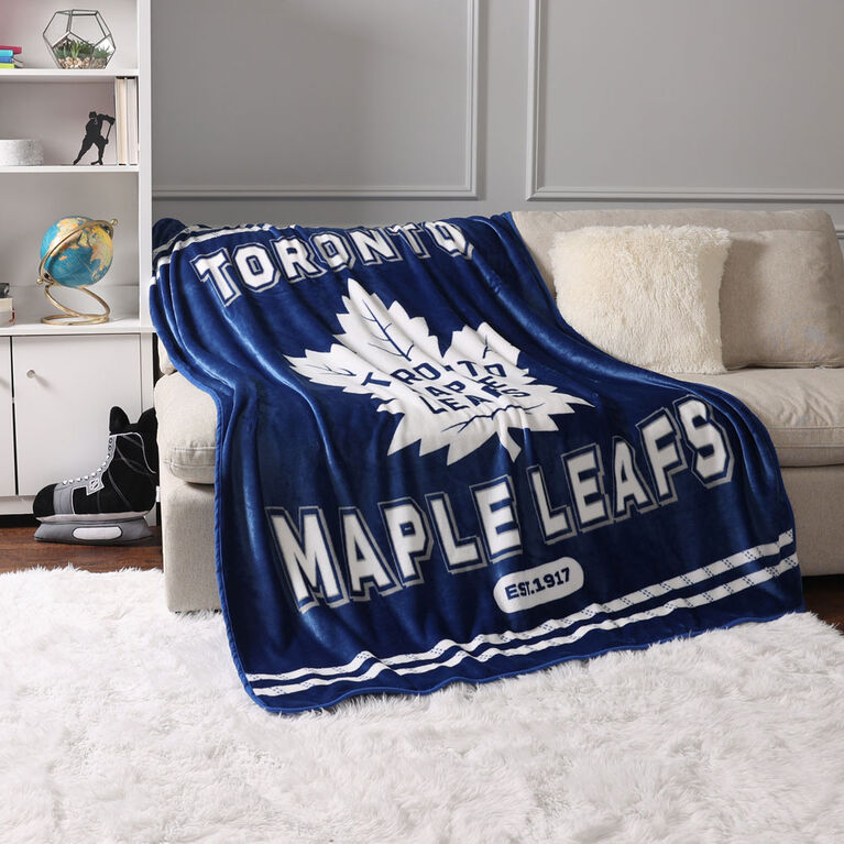 NHL Toronto Maple Leafs Plush Blanket, 60" x 70"