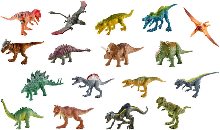 Jurassic World - Figurines de Mini dinosaures - Les styles peuvent varier.