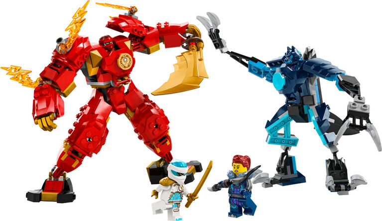 LEGO NINJAGO Kai's Elemental Fire Mech Action Figure 71808