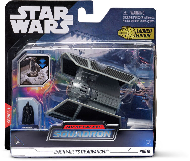 Star Wars Micro Galaxy Squadron - Starfighter Class - Darth Vader's TIE Advanced