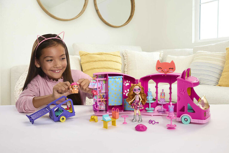 Enchantimals- Poupée et accessoires - Camion Mode