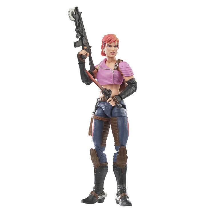 G.I. Joe Classified Series Series Zarana Action Figure 48 Collectible Toys, Multiple Accessories, Custom Package Art