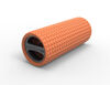 Sharper Image Exercise Foam Roller with Embedded Bluetooth Speaker - Orange
