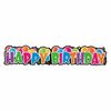 Happy Birthday Giant Banner 4.5ft - English Edition