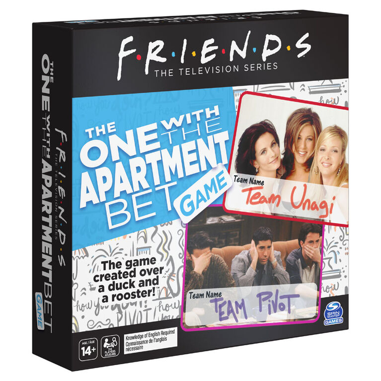 Friends TV Show, The One with the Apartment Bet Party Game