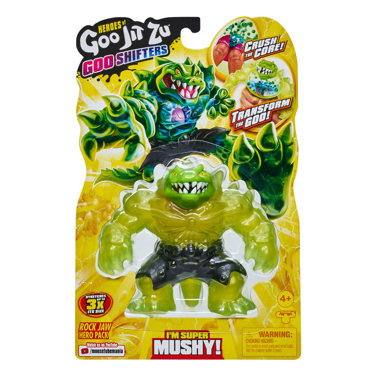 Heroes Of Goo Jit Zu Gooshft S7 W1 Hero Pack - Rock Jaw