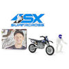 Supercross, Authentic Shane McElrath 1:24 Scale Die-Cast Motorcycle with Rider Figure