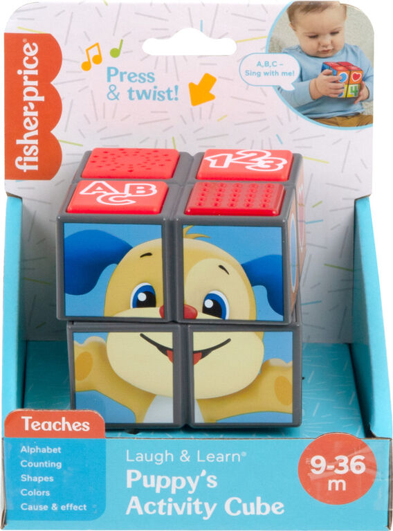 Rires et Éveil Cube d'activités de Puppy, jouet d'apprentissage - Édition anglaise