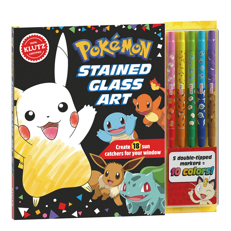 Pokemon Stained Glass Art - Édition anglaise