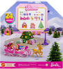 Barbie Mini BarbieLand Collectible Advent Calendar with 1.5-Inch Dolls & 24 Days of Surprises