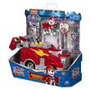 PAW Patrol, Rescue Knights Marshall, Véhicule transformable avec figurine articulée à collectionner