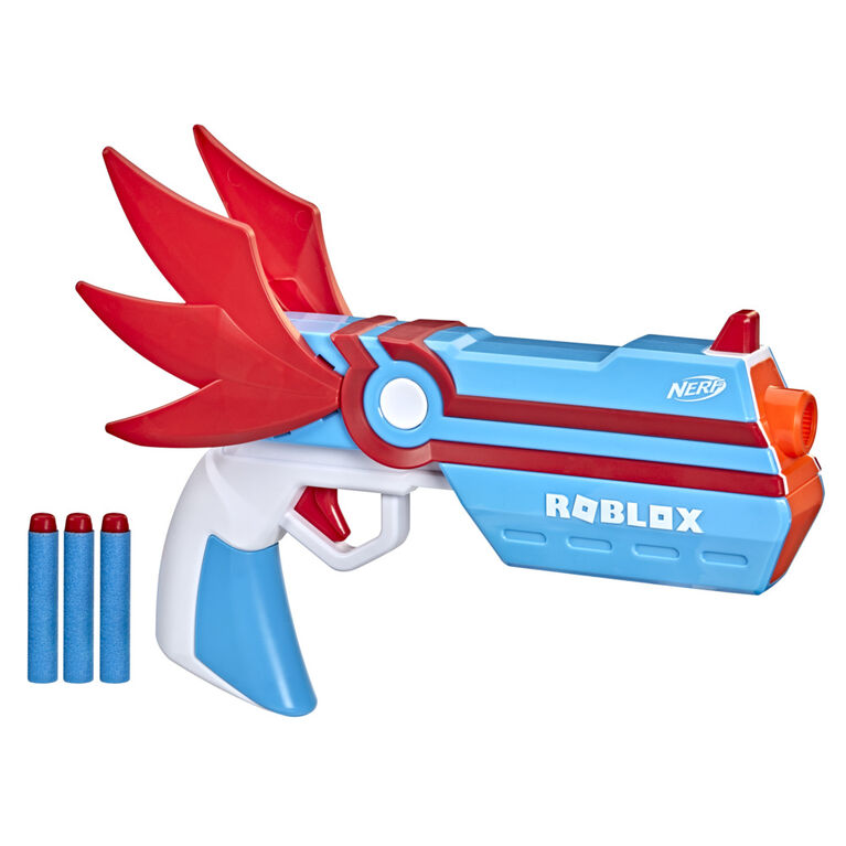Hasbro-Nerf Elite Roblox MM2: Dartbringer Blaster With 3 Darts