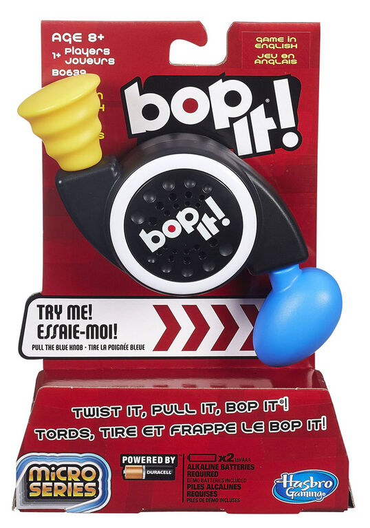 Hasbro Gaming - Jeu Bop It! Micro Series - Édition anglaise