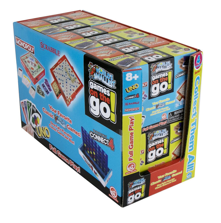World's Smallest Games on the Go - 1 per order, style may vary (Each sold separately, selected at Random)