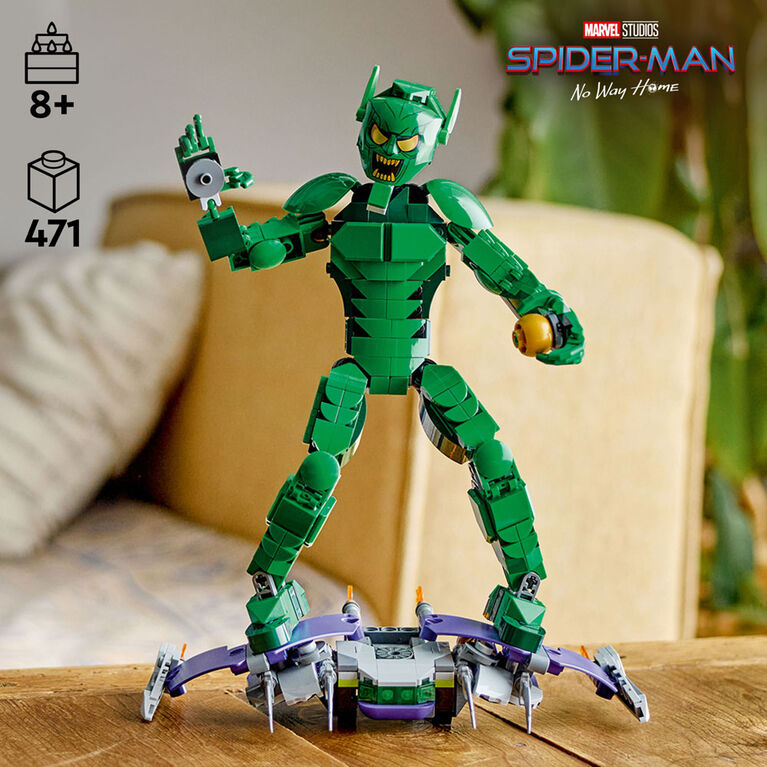 LEGO Marvel La figurine à construire du Bouffon Vert 76284