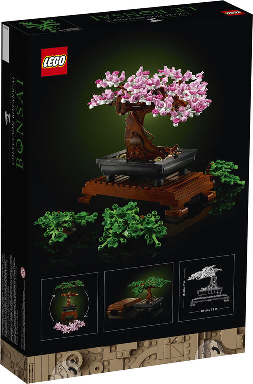 LEGO Botanicals Le Bonsaï; cerisier japonais, petit jardin botanique, détente 10281