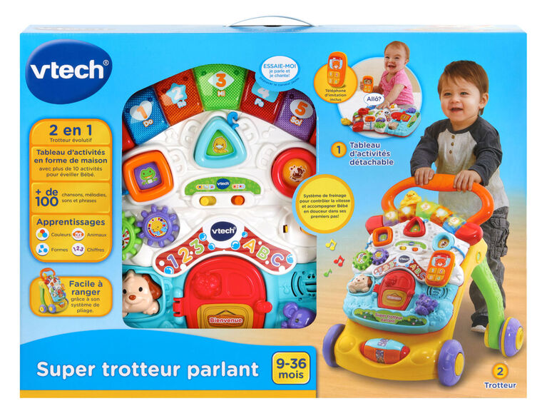 Vtech Super Trotteur Parlant Edition Francaise Babies R Us Canada