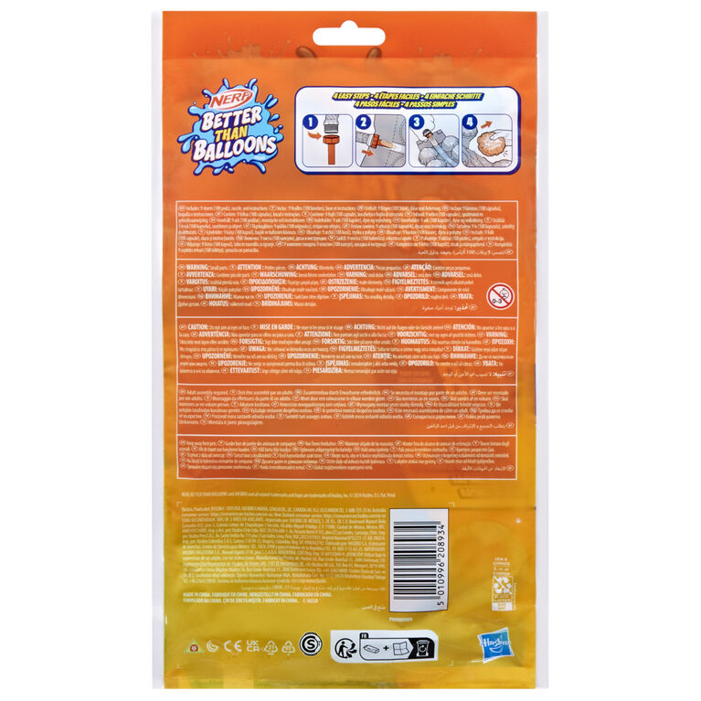 Nerf Better Than Balloons Brand Water Toys 108 Pods
