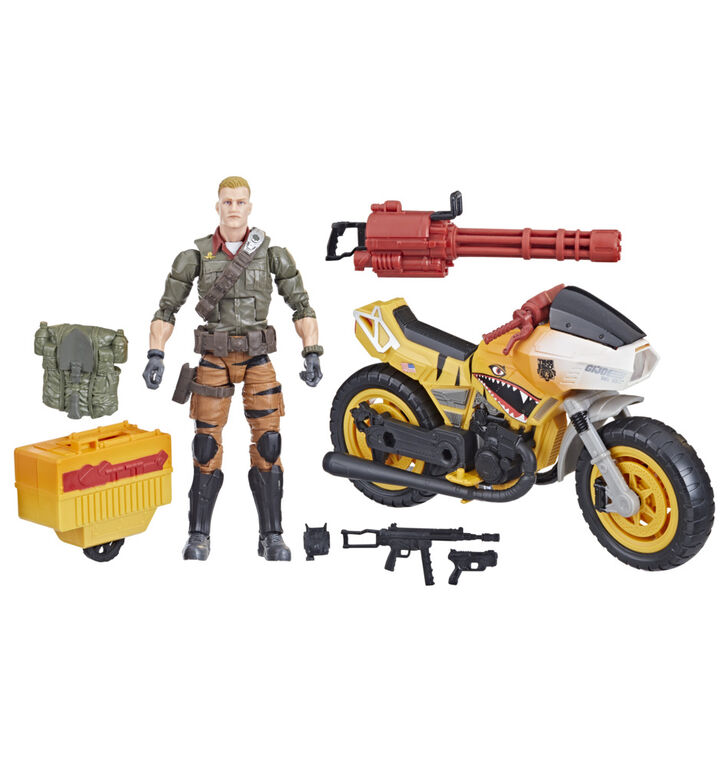 G.I. Joe Classified Series Tiger Force Duke and RAM Action Figure and Vehicle 40 Collectible Premium Toy with Accessories 6-Inch-Scale - R Exclusive