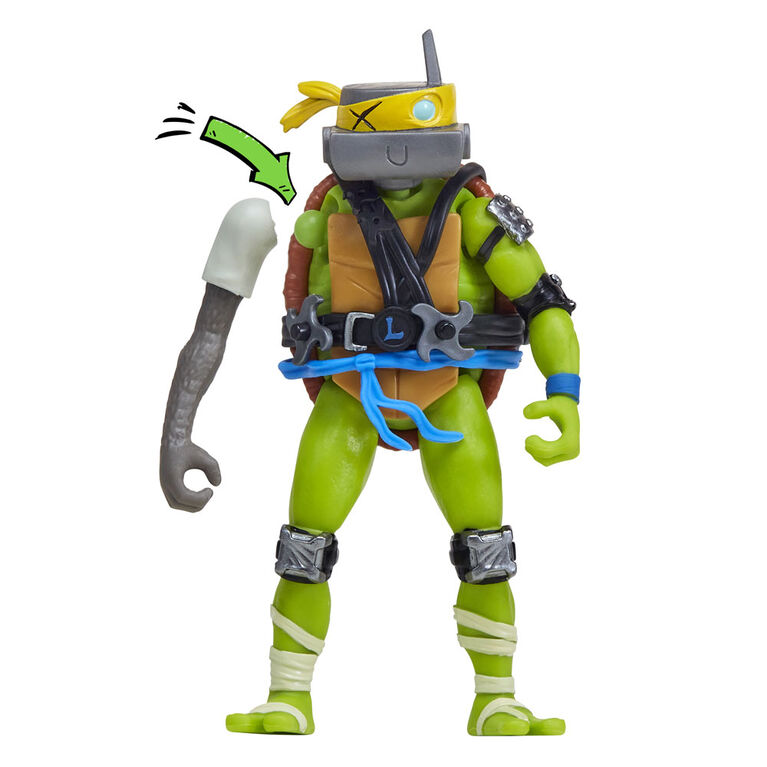 Tales of Teenage Mutant Ninja Turtles: Assortiment de figurines de base Leonardo de Mutations mix and match