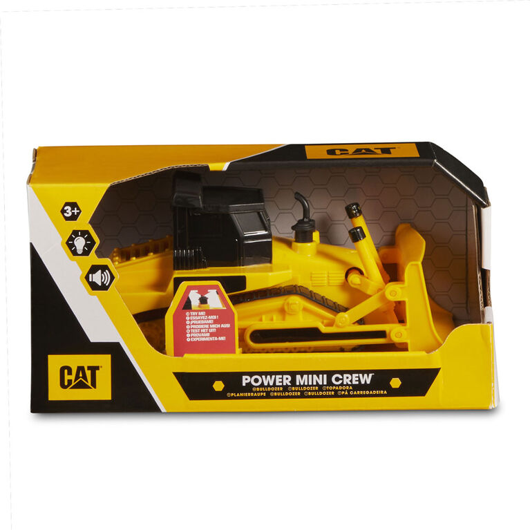 Cat Light&Sound Power Mini Crew Bulldozer