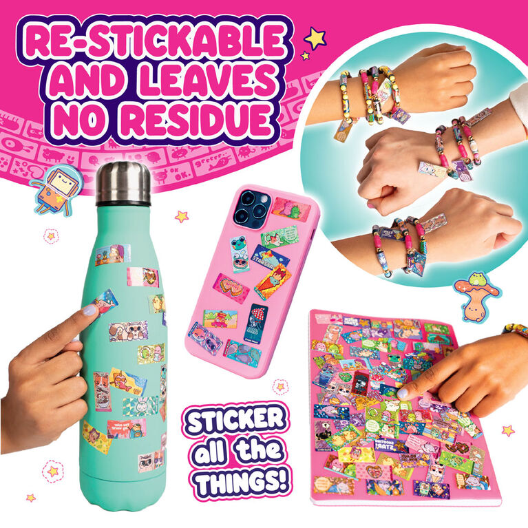Sticki Rolls - Wearable Shareable Sticker Jewelry - Sticki Band Single Pack