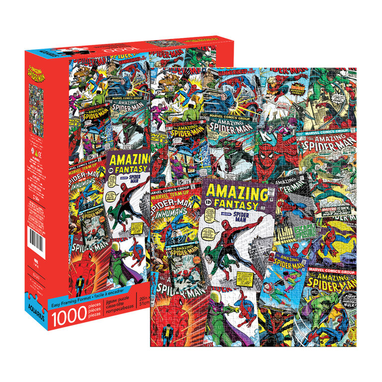 Puzzle De 1 000 Pi&egrave;ces Marvel Spider-Man Collage