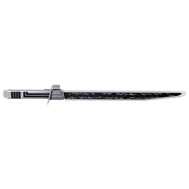 Star Wars Mandalorian Darksaber Lightsaber Toy With Electronic Lights And Sounds Star Wars The Clone Wars Toys R Us Canada