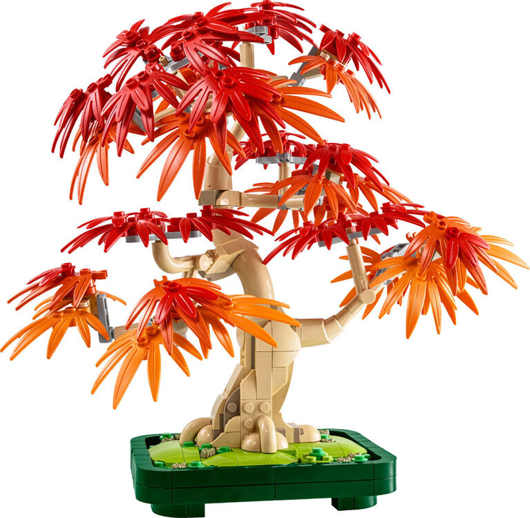 LEGO Botanicals Japanese Red Maple Bonsai Tree - Home Decor DIY Kit for Adults 18+ - 10348