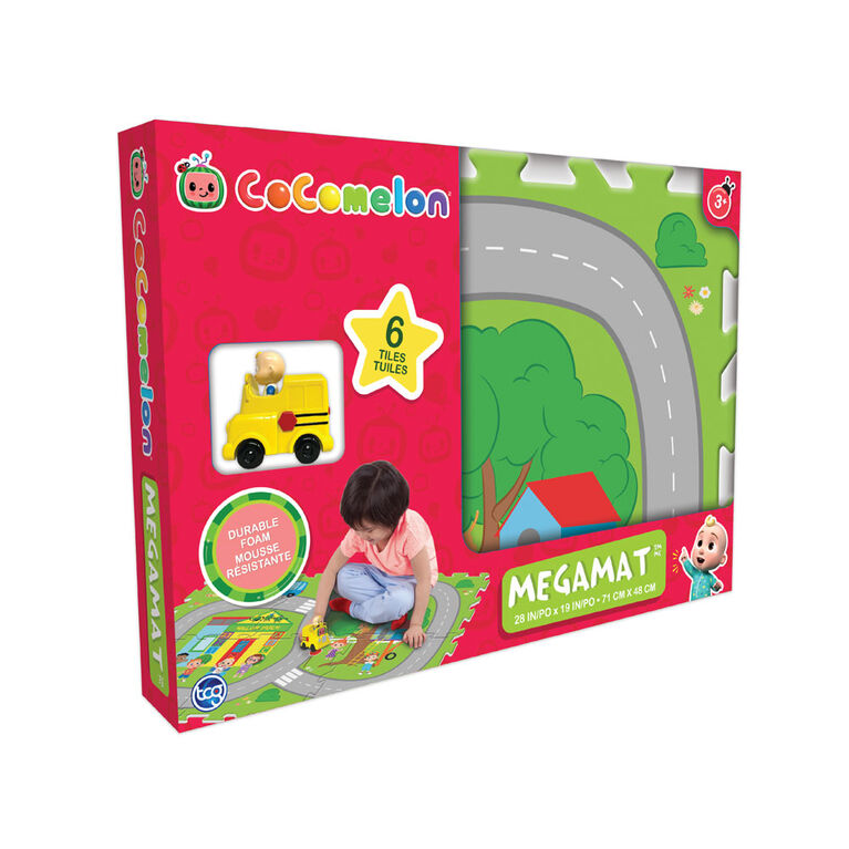 MEGAMAT - CocoMelon 6 Piece Tile Playmat