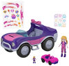 Polly Pocket Doll and SUV Vehicle
