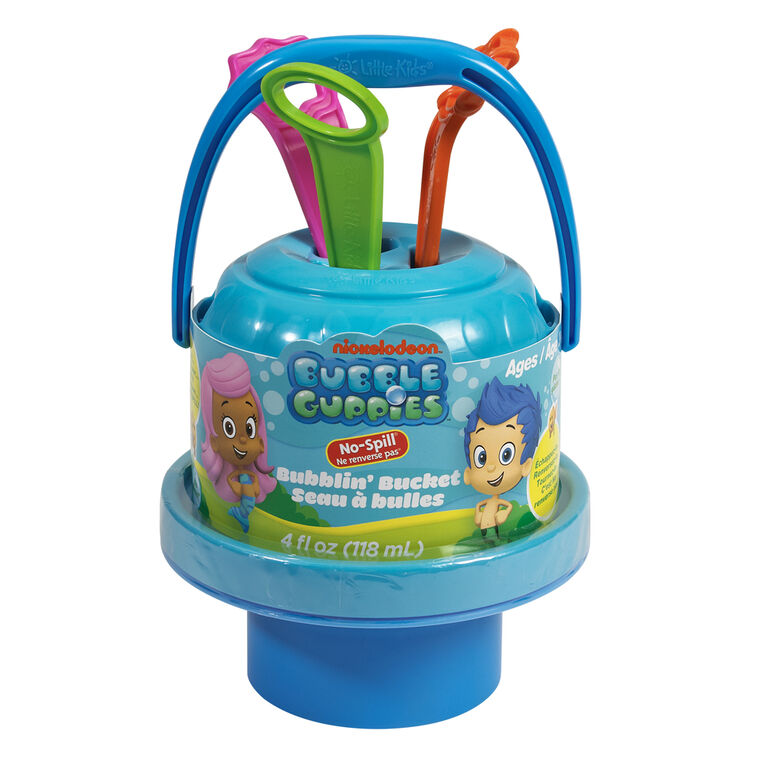 Bubble Guppies No-Spill Bubble Bucket